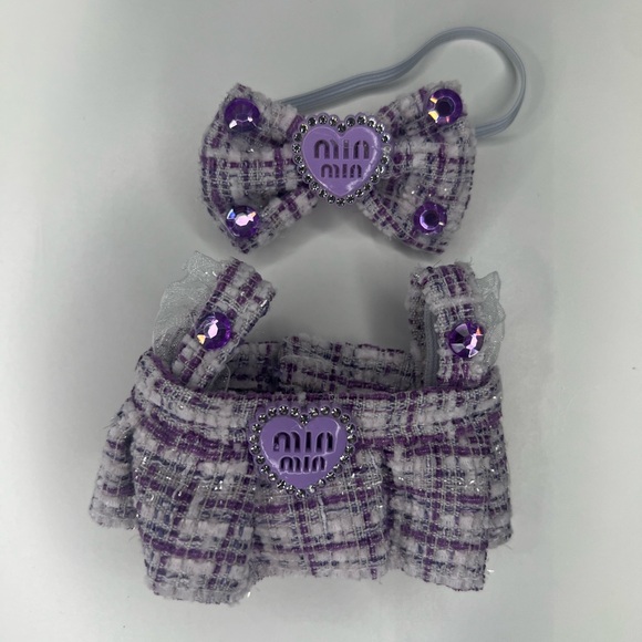 Pop Mart The Monsters Macaron Have a Seat Labubu Designer Clothing Outfit - Picture 3 of 5